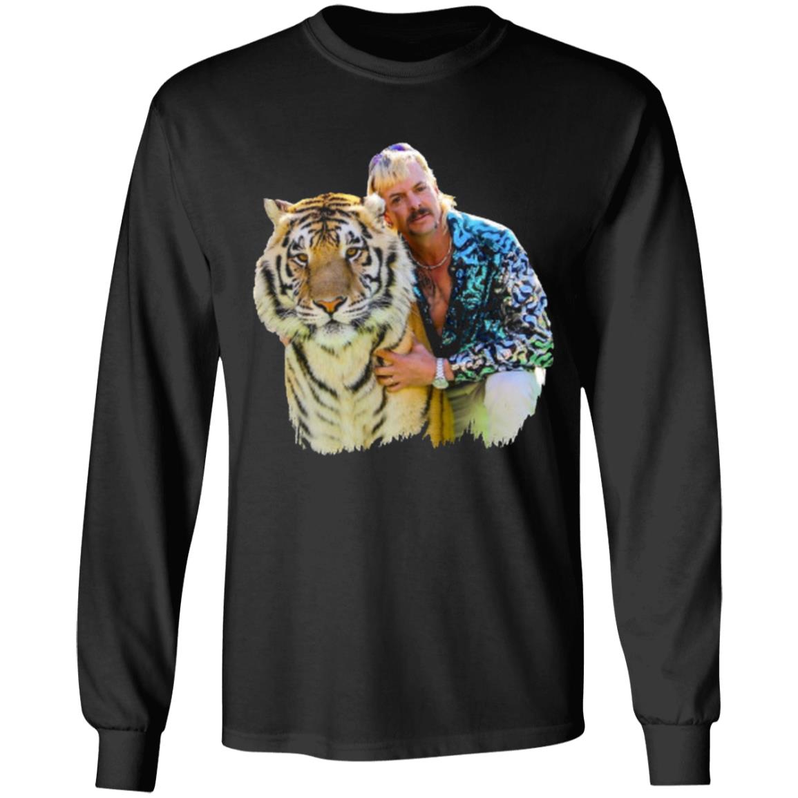 Tiger King Joe Exotic T Shirt Black Hoodie - Teechipus