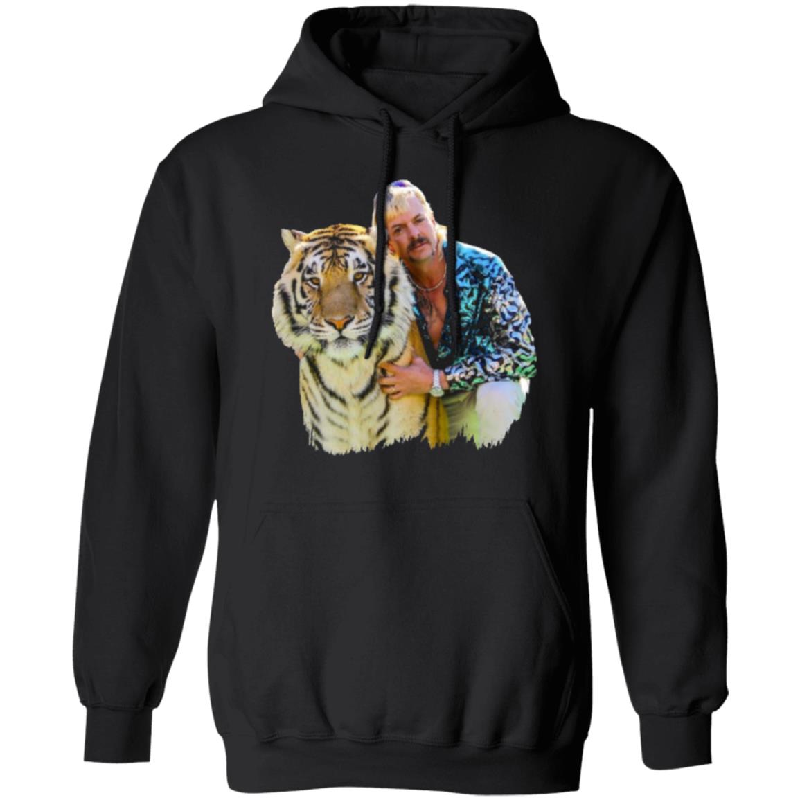 Tiger King Joe Exotic T Shirt Black Hoodie - Teechipus