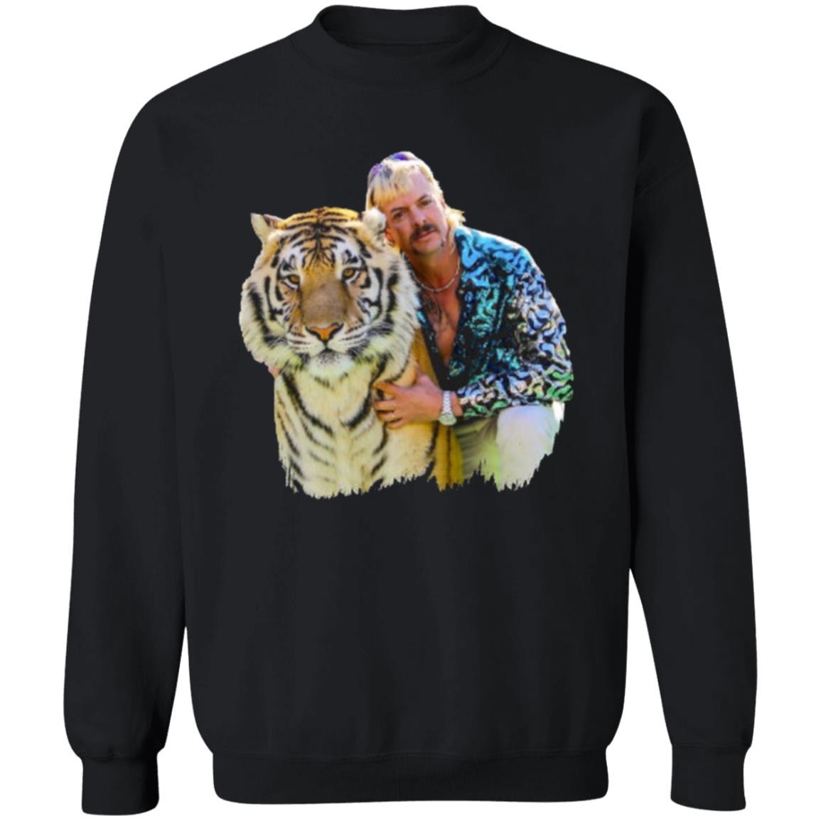 Tiger King Joe Exotic T Shirt Black Hoodie - Teechipus