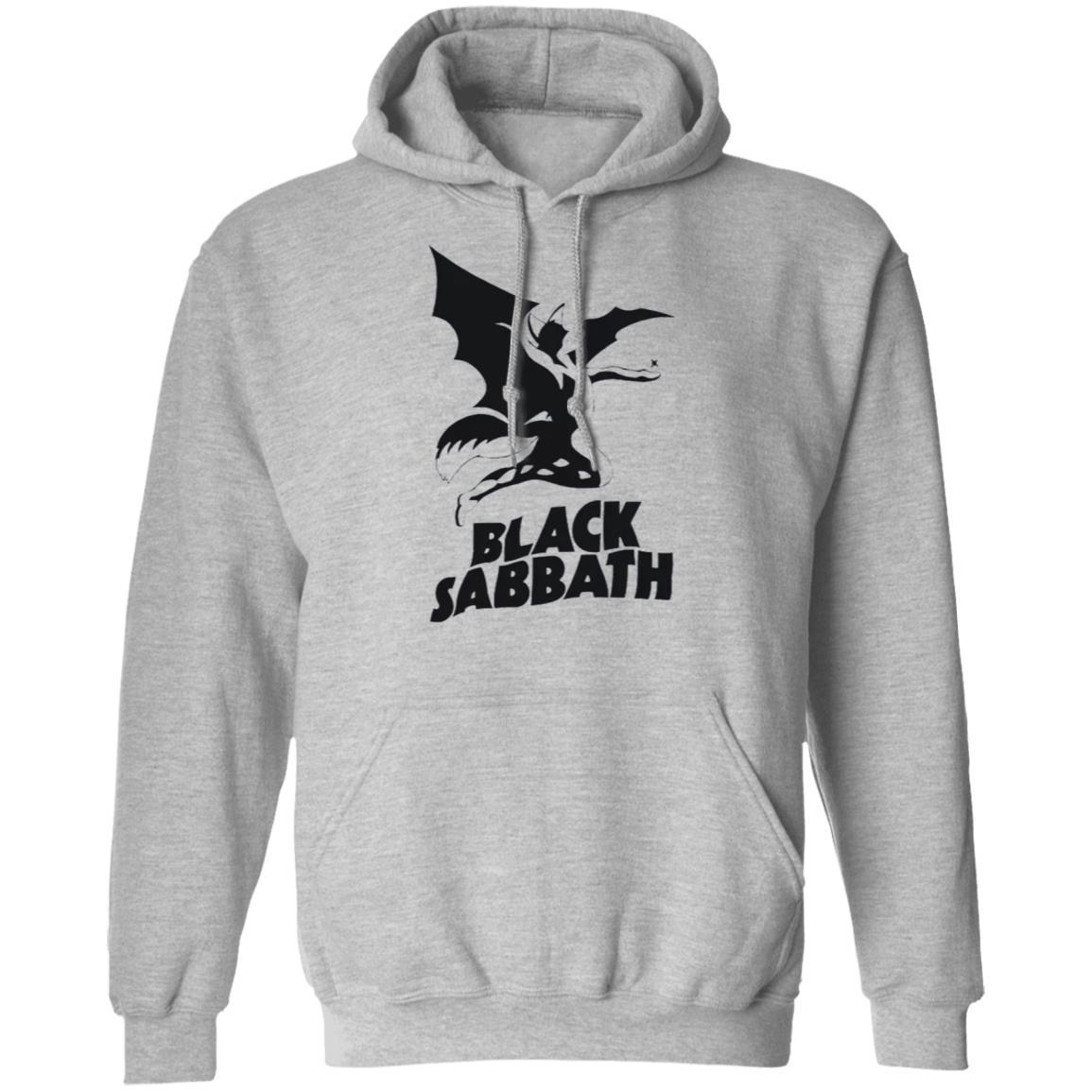 Black Sabbath T Shirt Hoodie Plus Size - Teechipus