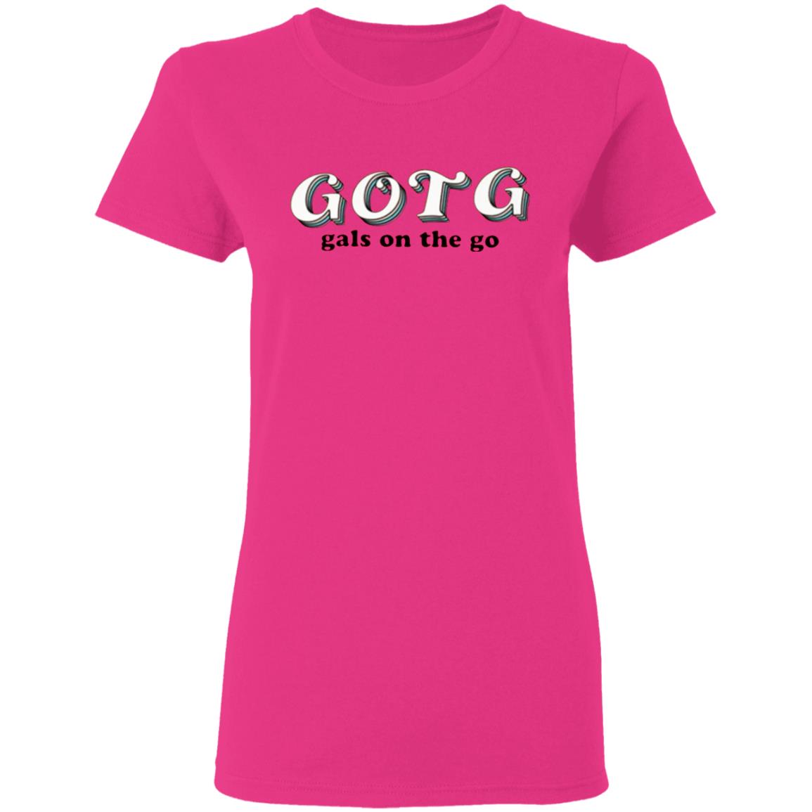 Gals on the go merch Gold T Shirt Hoodie Sweatshirt - Teechipus