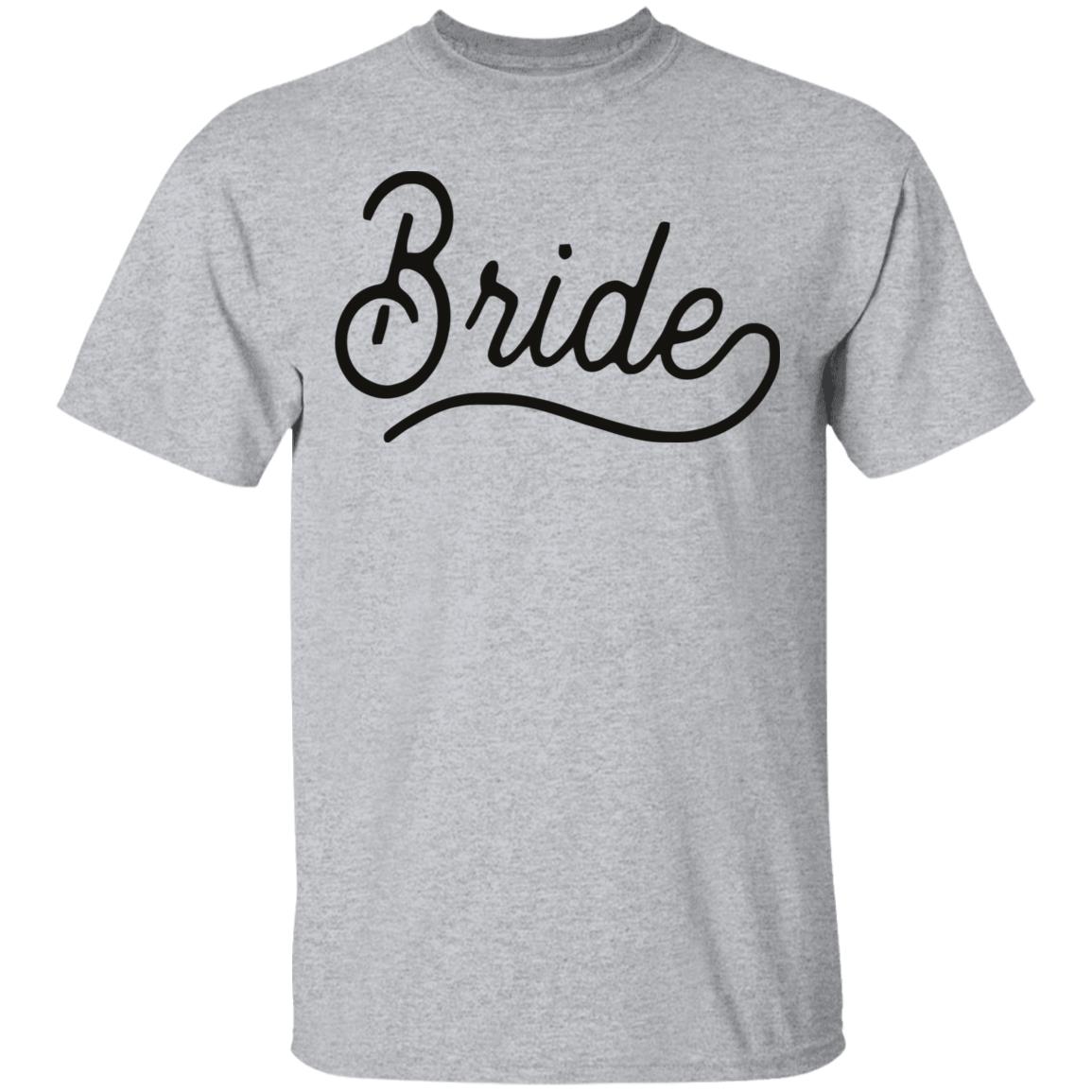 Bride Sweatshirt White Hoodie T Shirt - Teechipus