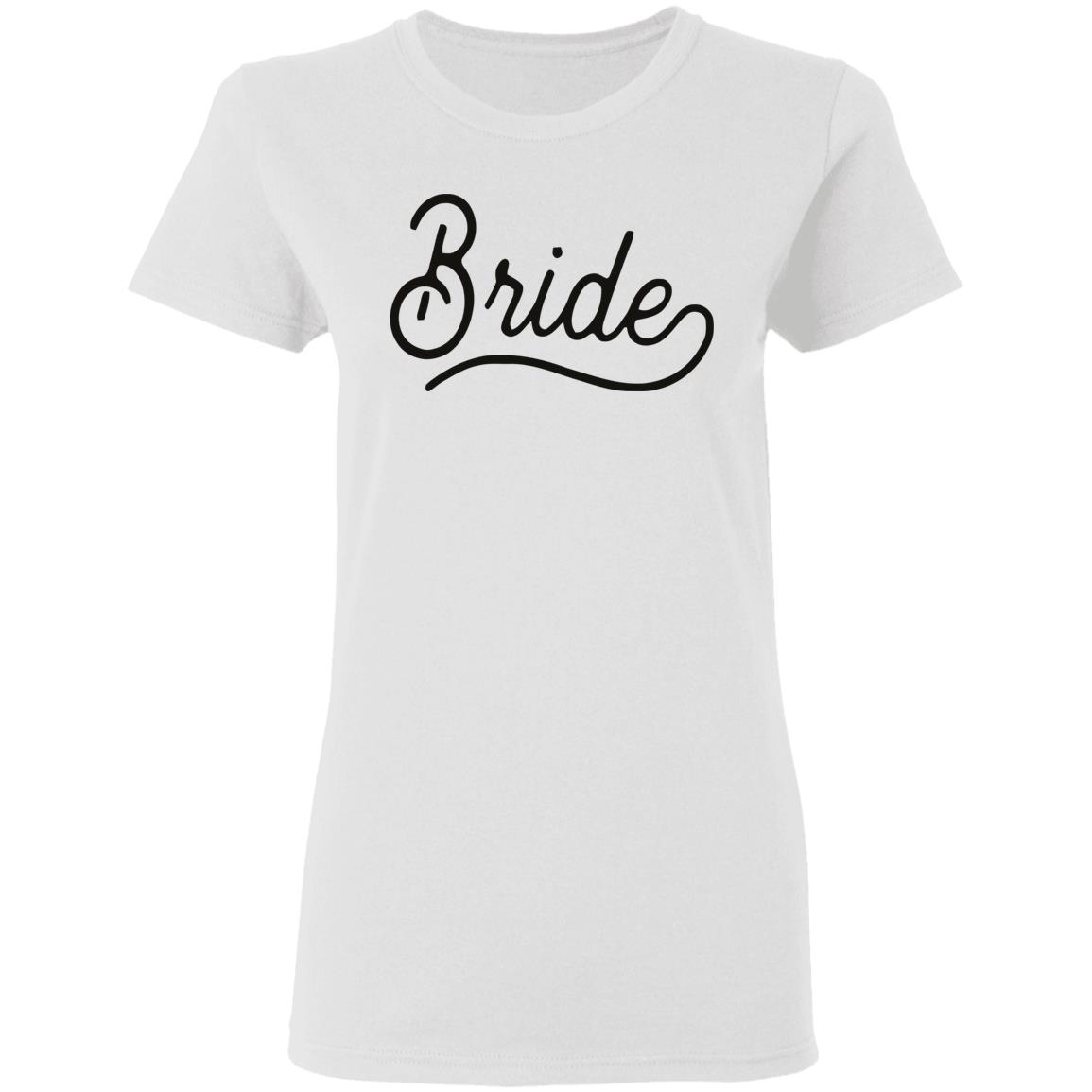 Bride Sweatshirt White Hoodie T Shirt - Teechipus