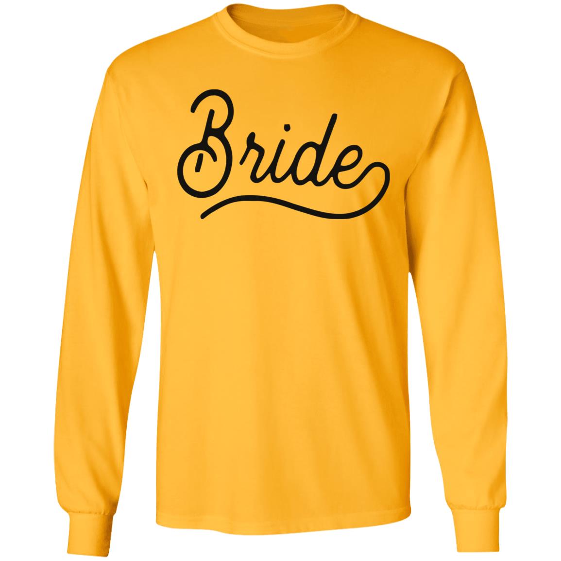 Bride Sweatshirt White Hoodie T Shirt - Teechipus