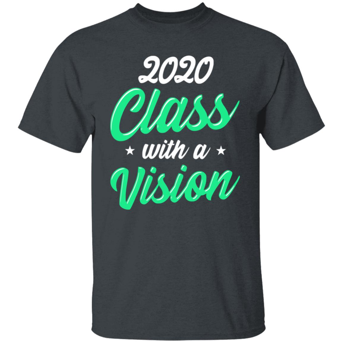 Seniors 2020 Class With a Vision Blach Hoodie T Shirt - Teechipus