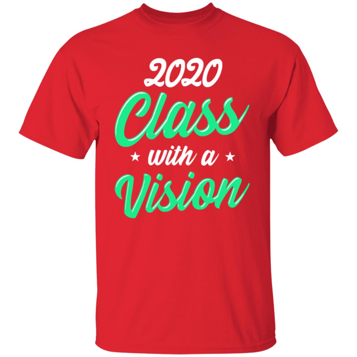 Seniors 2020 Class With a Vision Blach Hoodie T Shirt - Teechipus