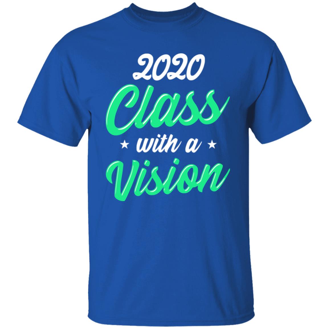 Seniors 2020 Class With a Vision Blach Hoodie T Shirt - Teechipus