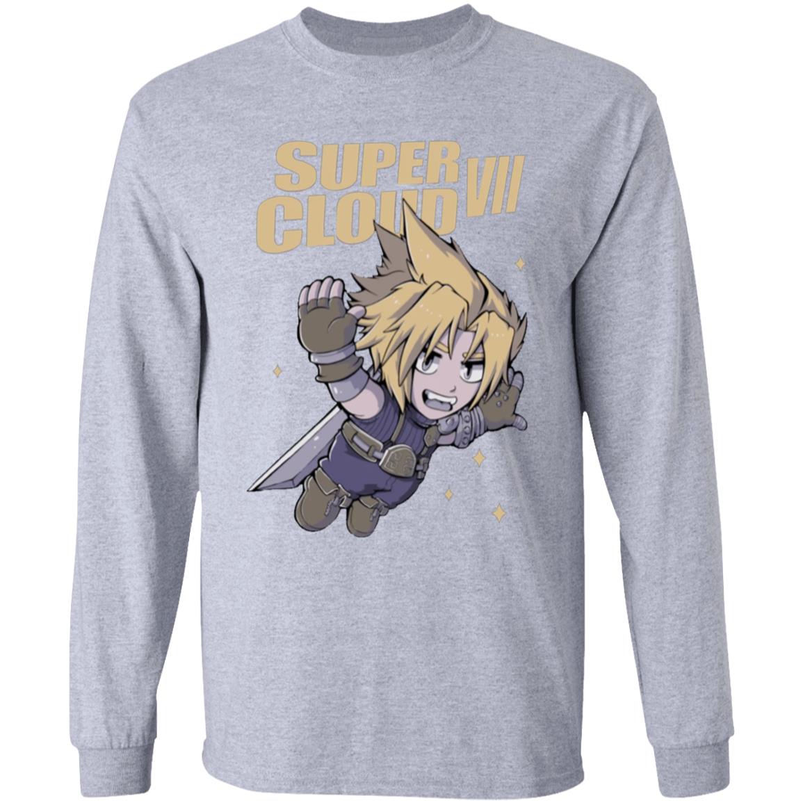 Super Cloud T Shirt Navy Hoodie Sweatshirt - Teechipus