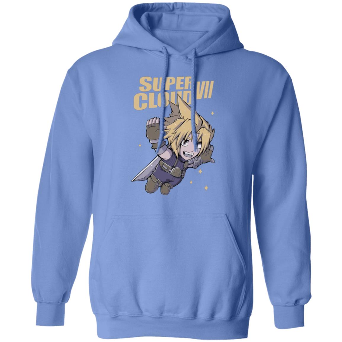 Super Cloud T Shirt Navy Hoodie Sweatshirt - Teechipus