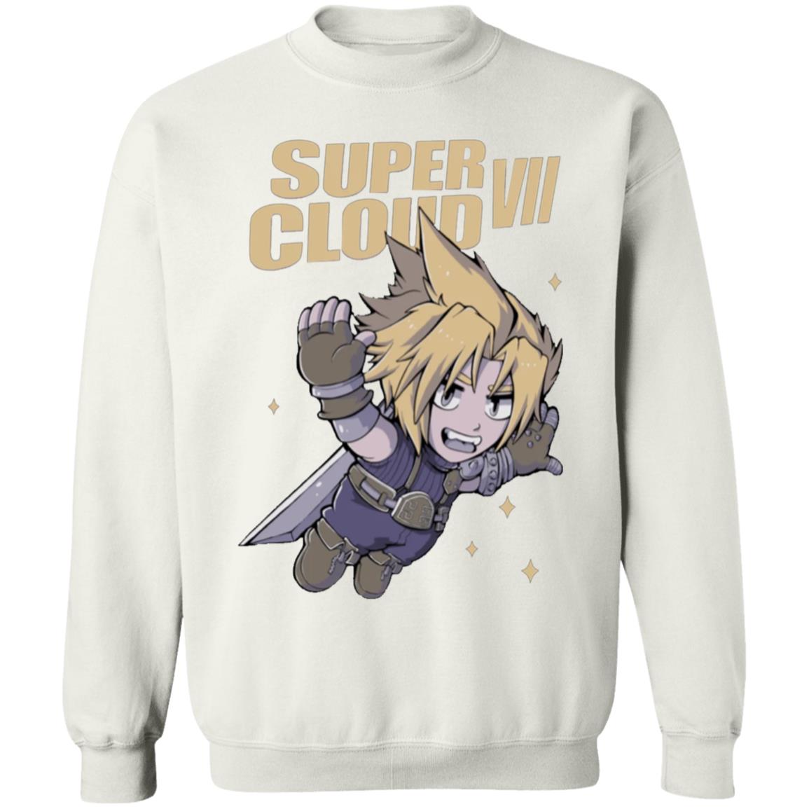 Super Cloud T Shirt Navy Hoodie Sweatshirt - Teechipus