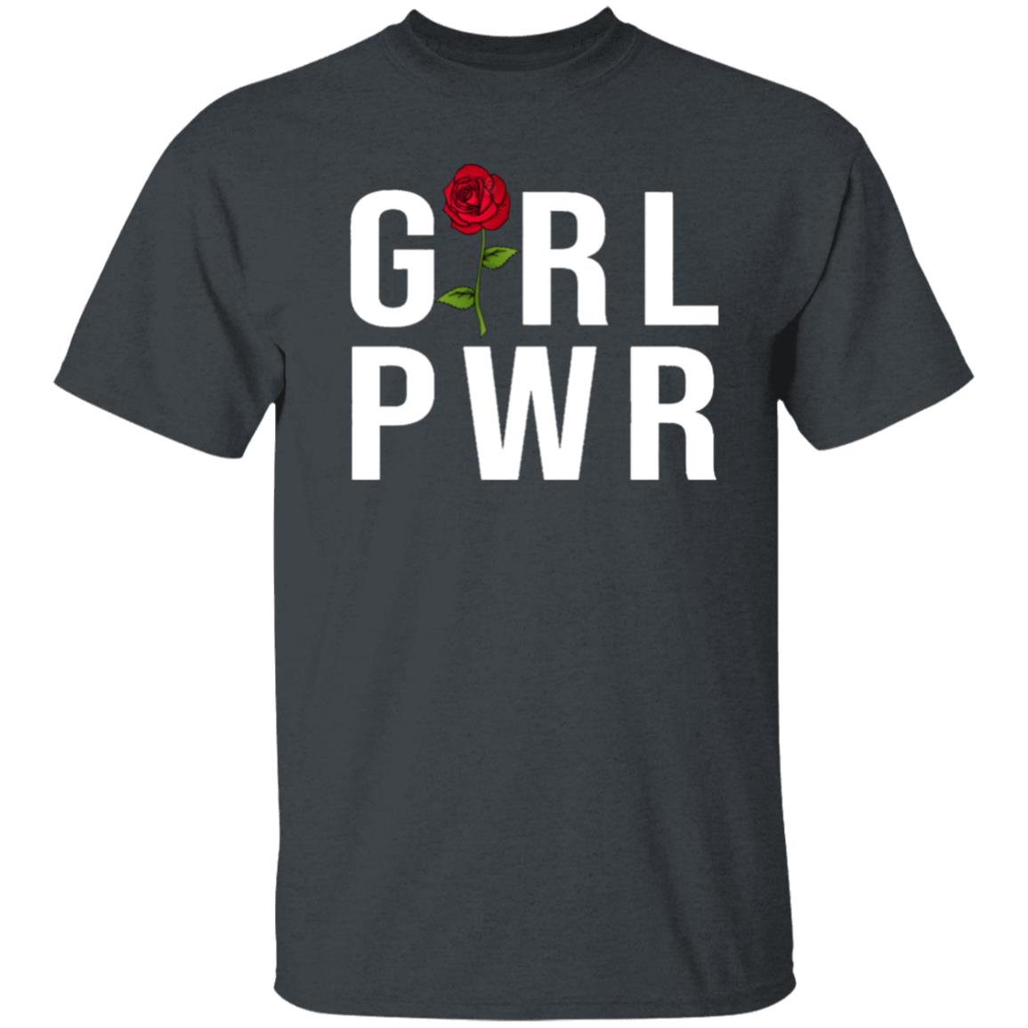 Girl Power Grl Pwr Vintage Inspired Feminist Hipster Tumblr Red Rose Kids T Shirt hoodie - Teechipus