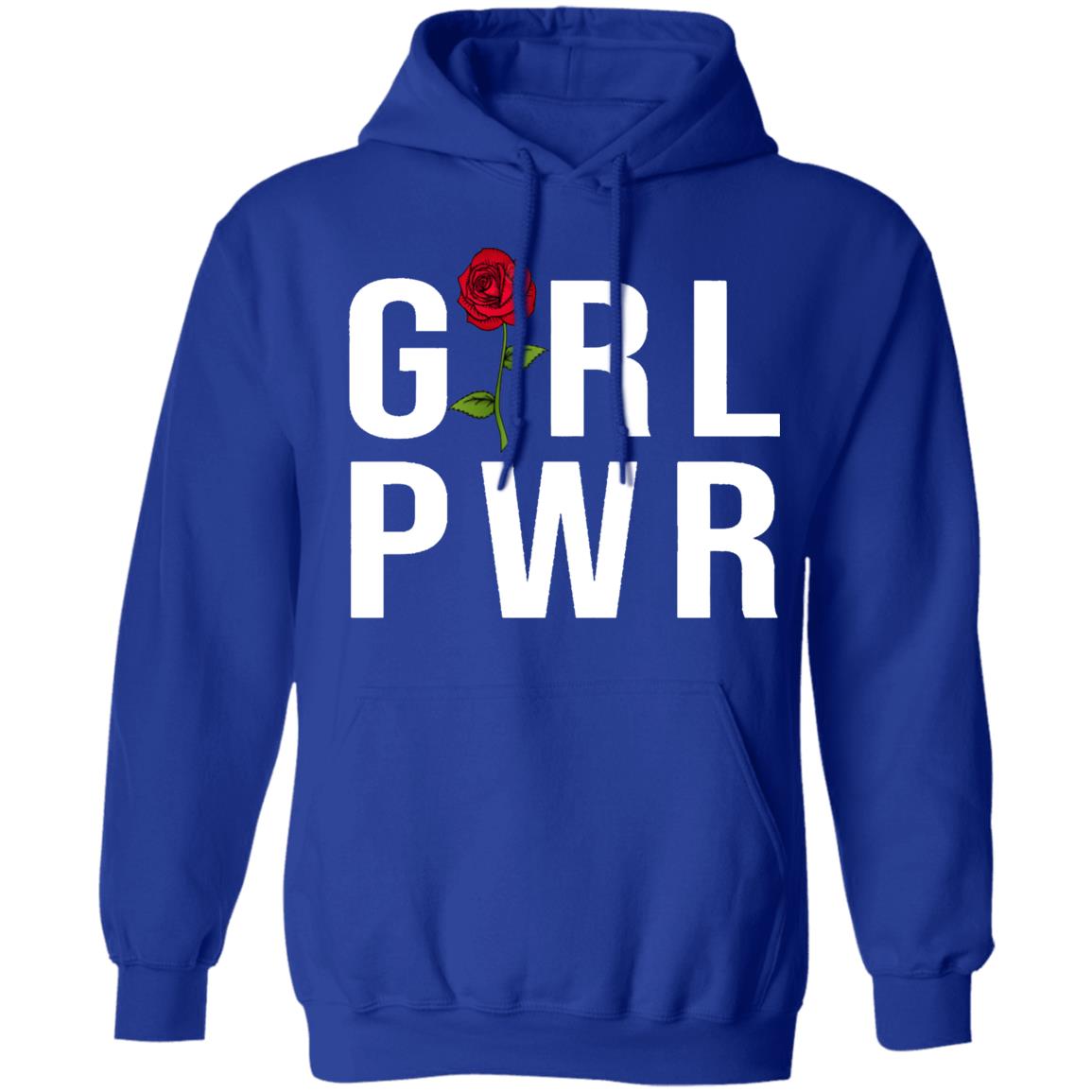 Girl Power Grl Pwr Vintage Inspired Feminist Hipster Tumblr Red Rose Kids T Shirt hoodie - Teechipus