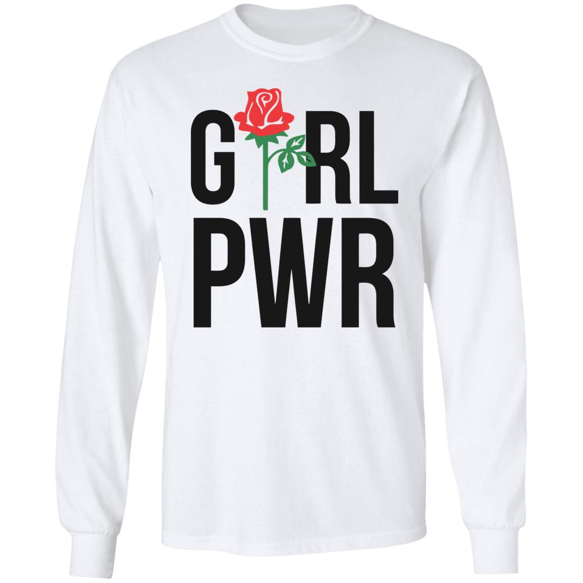 Grl Pwr Girl Power T Shirt White - Teechipus