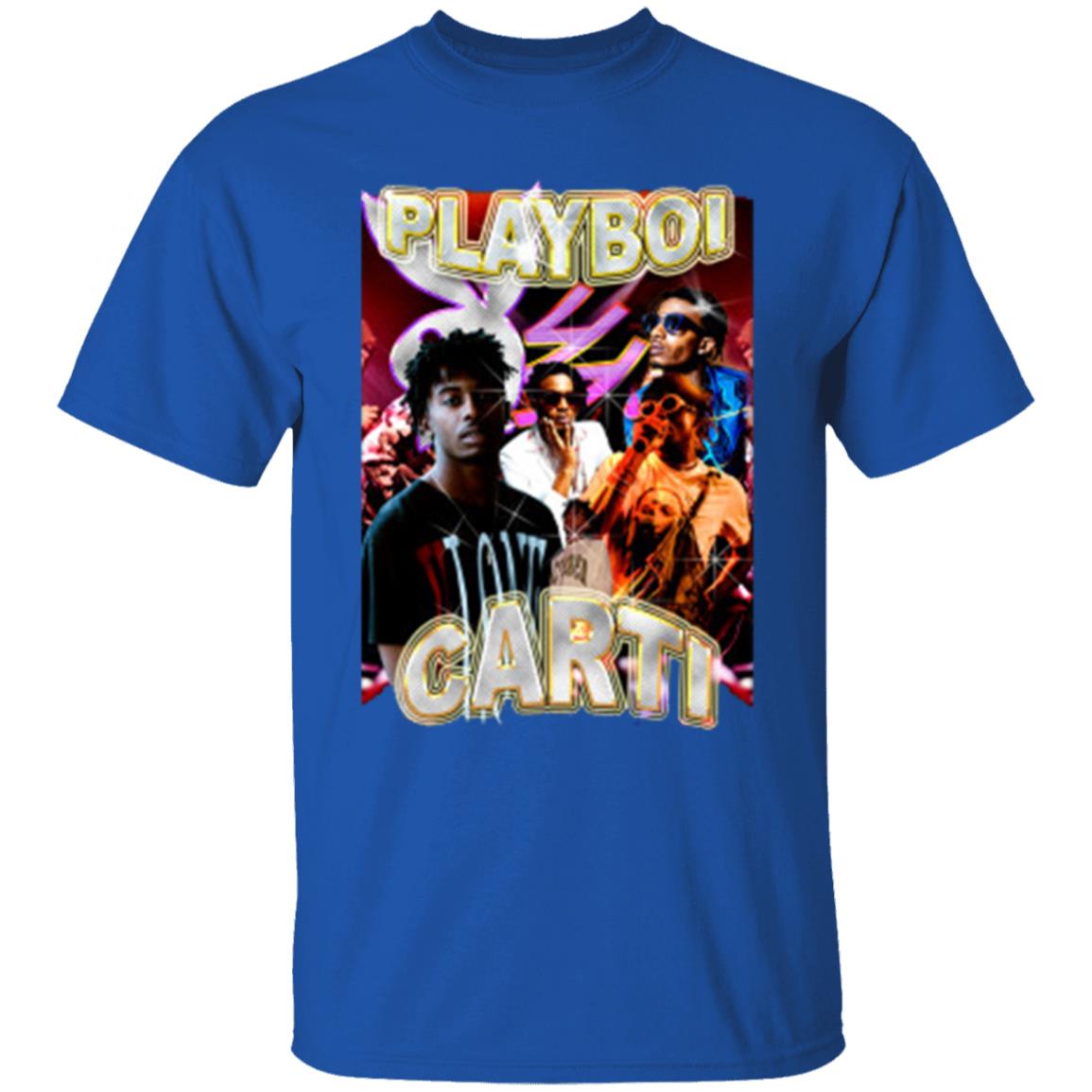 Playboi Carti Vintage Merch T shirt Black Hoodie - Teechipus
