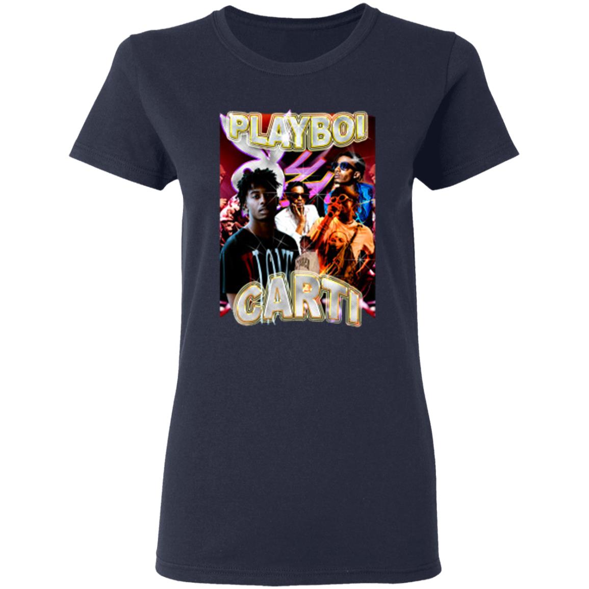 Playboi Carti Vintage Merch T shirt Black Hoodie - Teechipus
