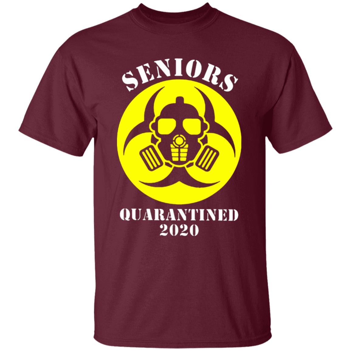 Senior Quarantined Class Of 2020 Graduation T-Shirt - Teechipus