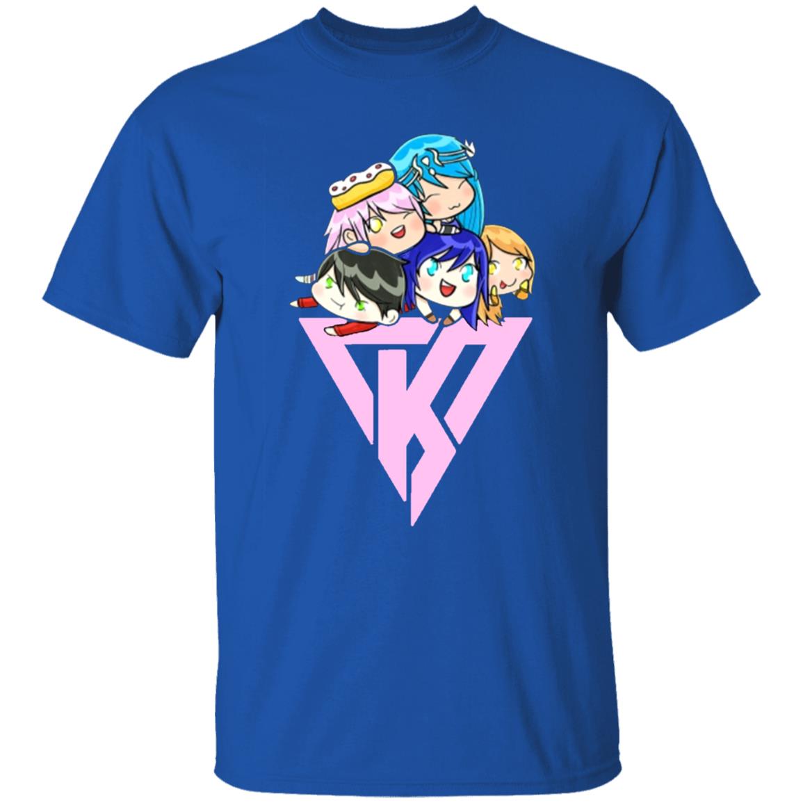 Funneh And The Krew Gacha Life Men Hoodie Black T Shirt - Teechipus