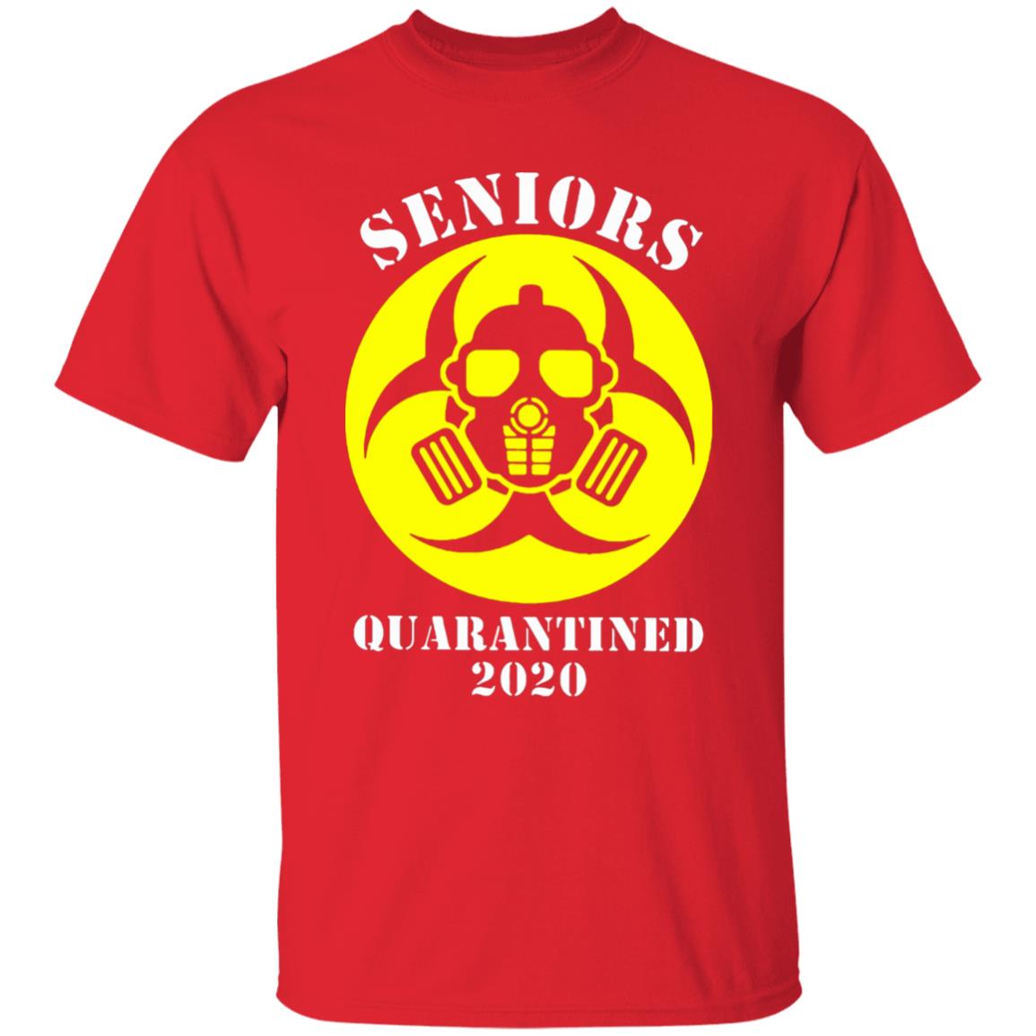 Senior Quarantined Class Of 2020 Graduation T-Shirt - Teechipus