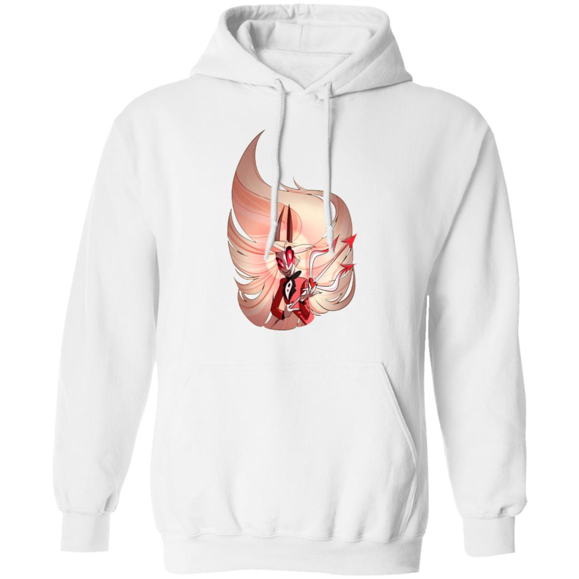 Right Here In Hell At The Happy Hotel T Shirt White Hoodie Sweatshirt - Teechipus