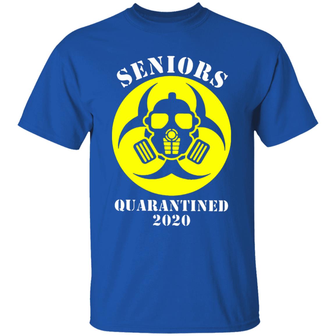 Senior Quarantined Class Of 2020 Graduation T-Shirt - Teechipus