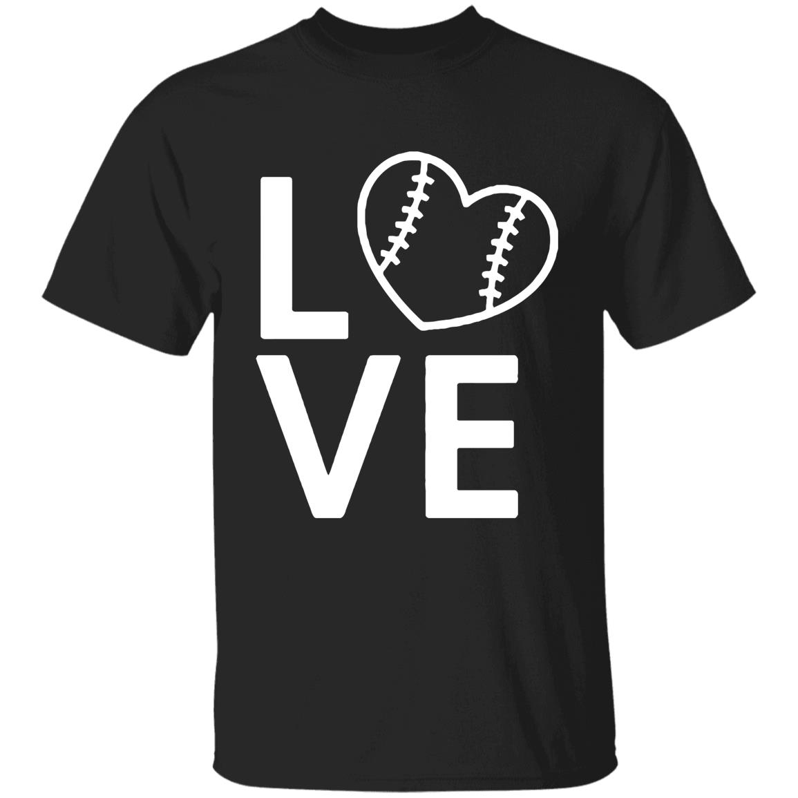 Baseball Love T Shirt Hoodie Sweatshirt Plus Size - Teechipus