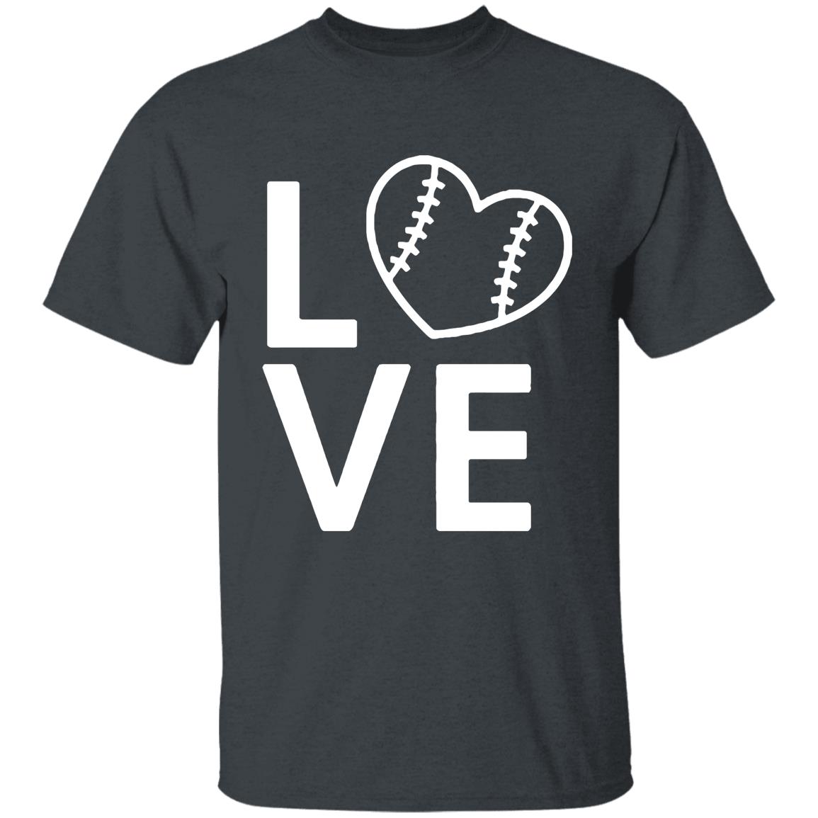 Baseball Love T Shirt Hoodie Sweatshirt Plus Size - Teechipus