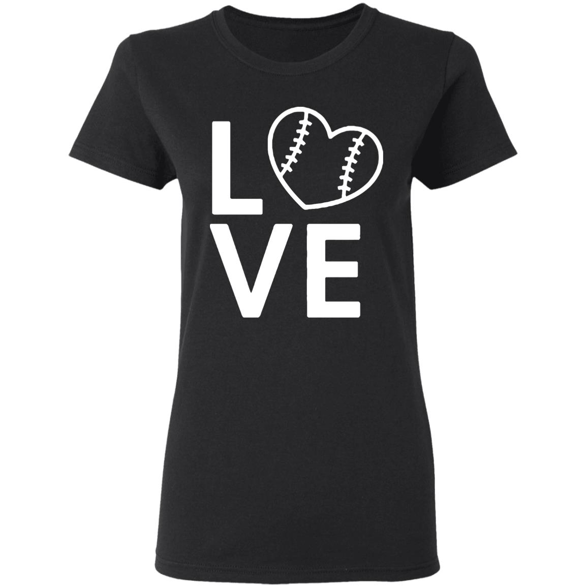 Baseball Love T Shirt Hoodie Sweatshirt Plus Size - Teechipus
