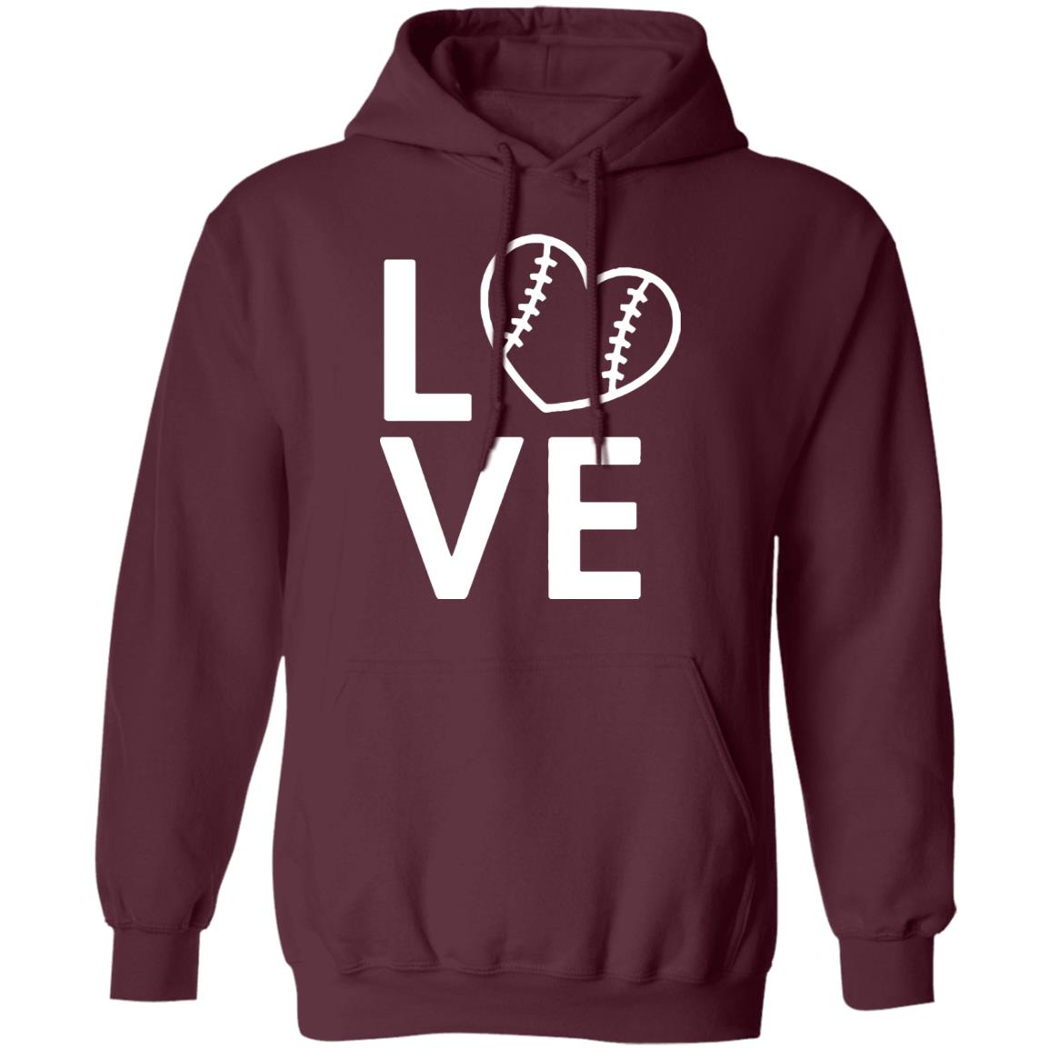 Baseball Love T Shirt Hoodie Sweatshirt Plus Size - Teechipus