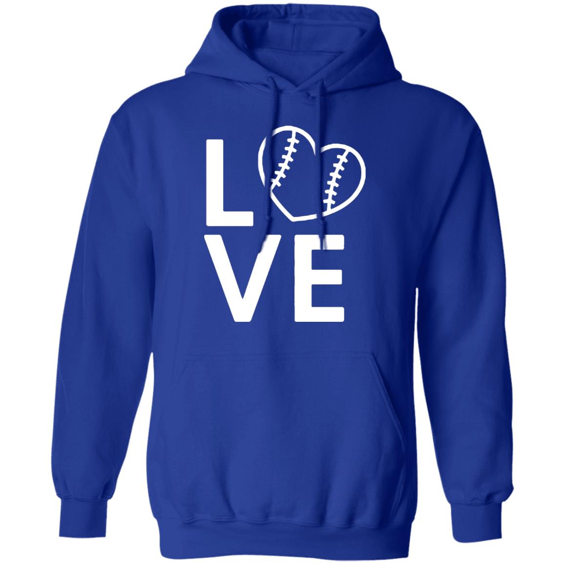 Baseball Love T Shirt Hoodie Sweatshirt Plus Size - Teechipus
