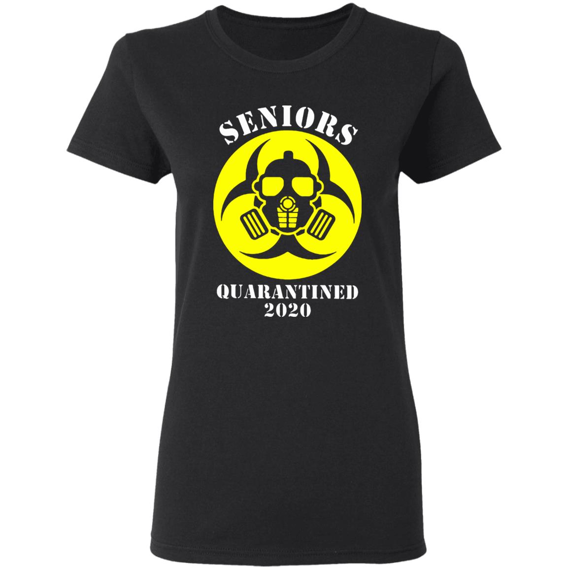 Senior Quarantined Class Of 2020 Graduation T-Shirt - Teechipus