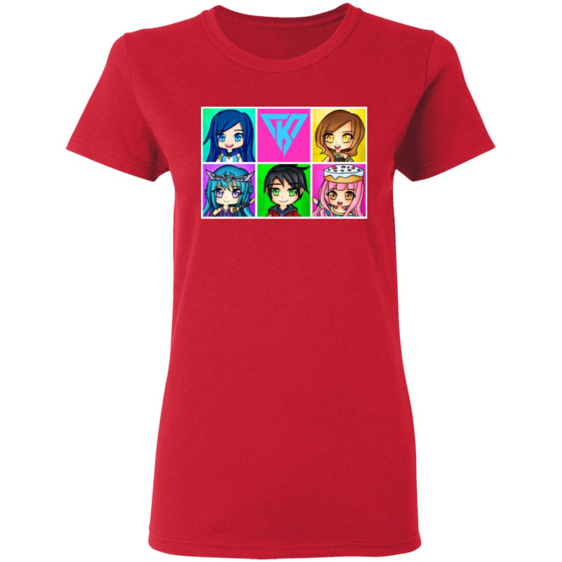 Funneh and the Krew Anime style T Shirt - Teechipus