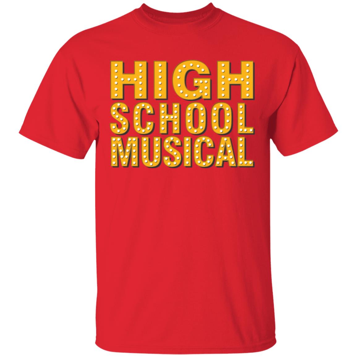 High School Musical T Shirt Red Hoodie Sweatshirt - Teechipus