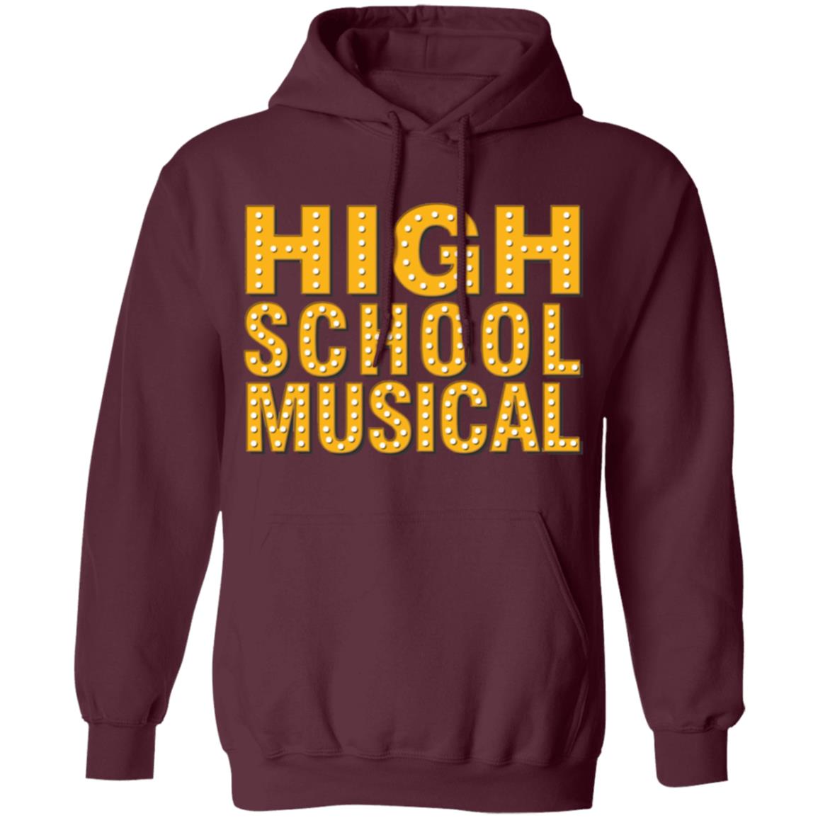 High School Musical T Shirt Red Hoodie Sweatshirt - Teechipus