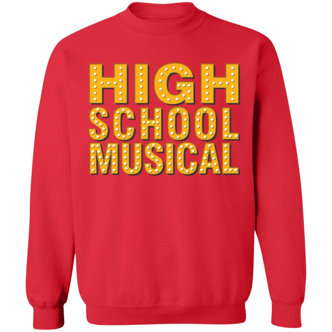 High School Musical T Shirt Red Hoodie Sweatshirt - Teechipus