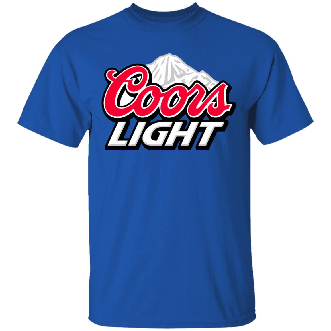 Coors Light Beer Hoodie Navy T Shirt - Teechipus