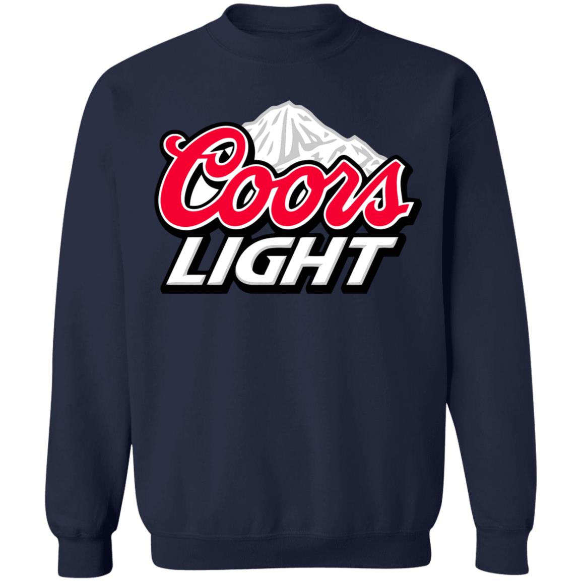 Coors Light Beer Hoodie Navy T Shirt - Teechipus