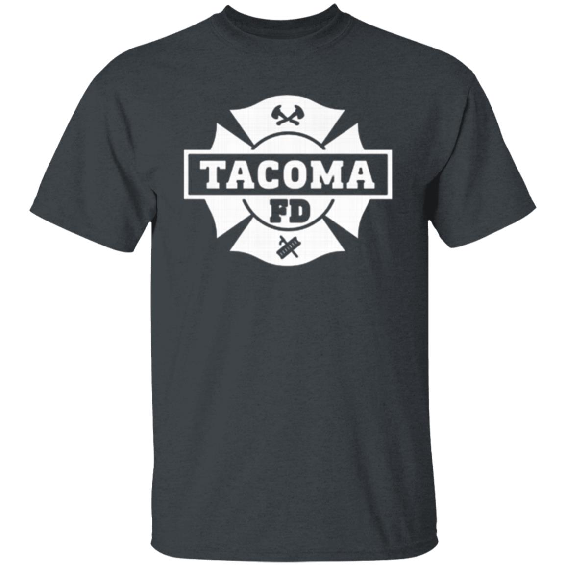 Tacoma FD Logo T Shirt Black Hoodie Sweatshirt - Teechipus