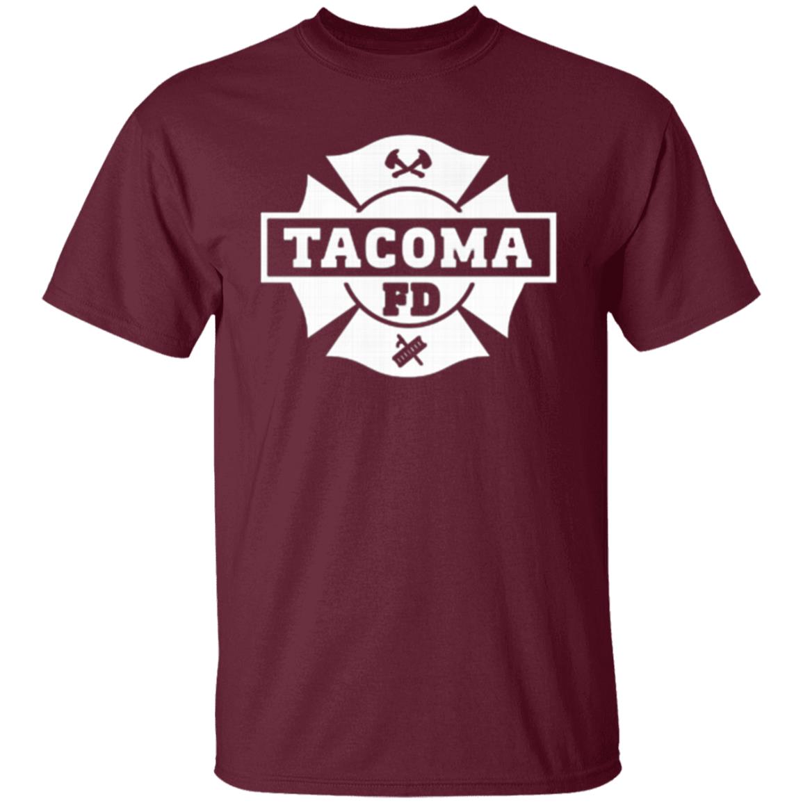 Tacoma FD Logo T Shirt Black Hoodie Sweatshirt - Teechipus