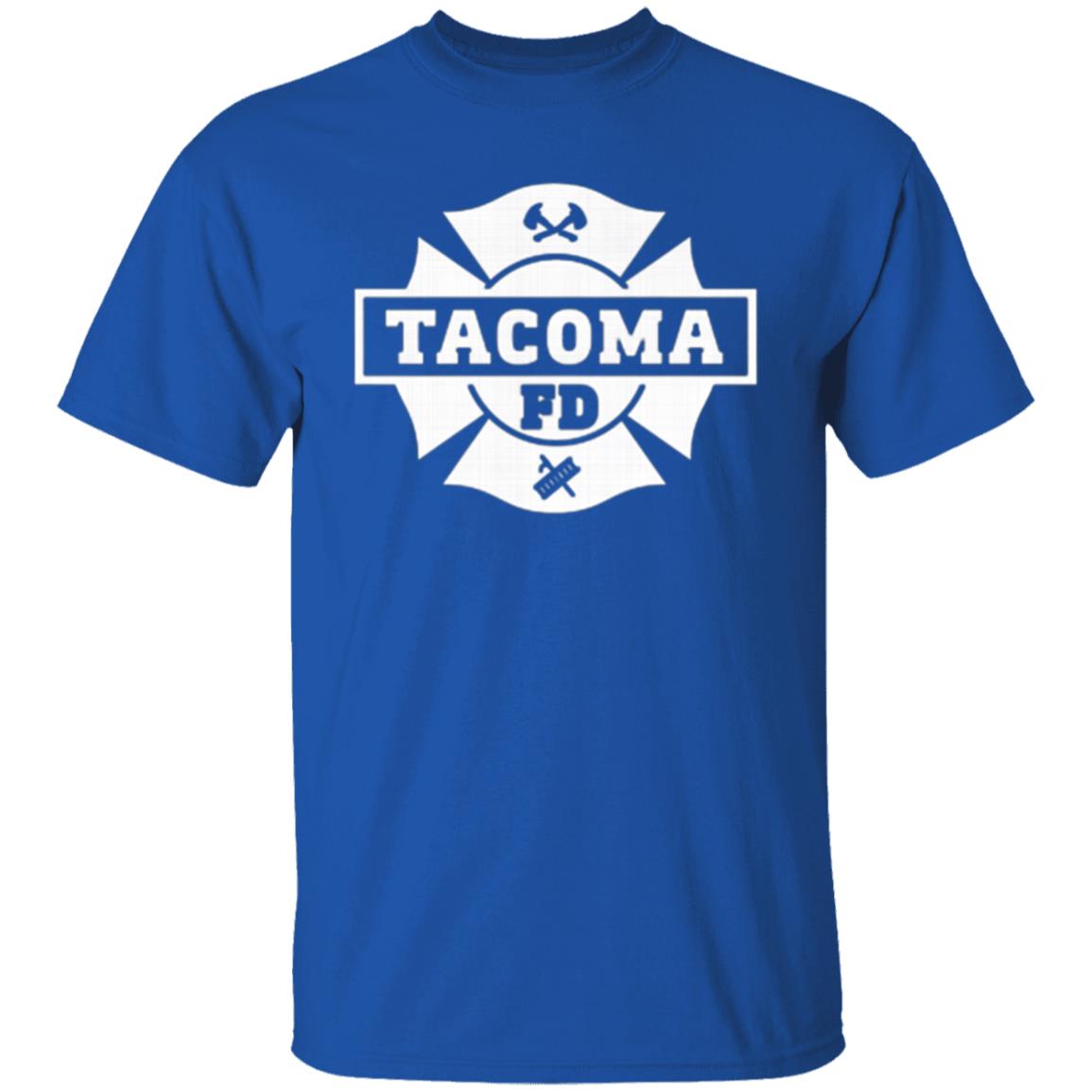 Tacoma FD Logo T Shirt Black Hoodie Sweatshirt - Teechipus