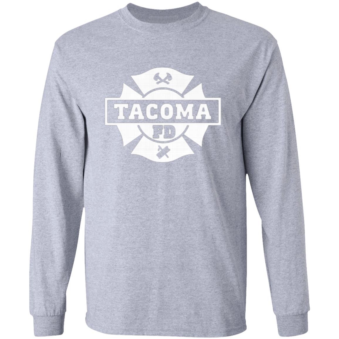 Tacoma FD Logo T Shirt Black Hoodie Sweatshirt - Teechipus