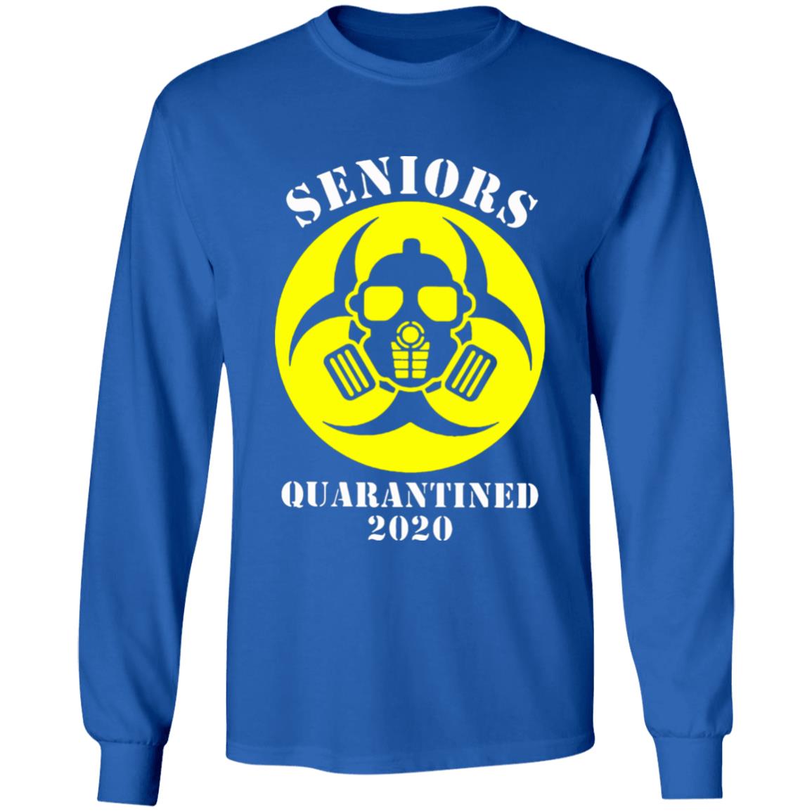 Senior Quarantined Class Of 2020 Graduation T-Shirt - Teechipus