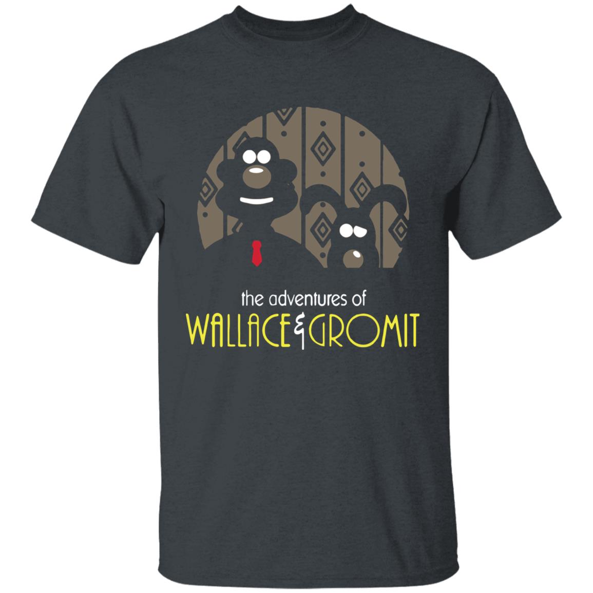 Wallace and Gromit Shirt. A special gift and that suitable for everyone black HoodieSweatshirt Plus Size - Teechipus
