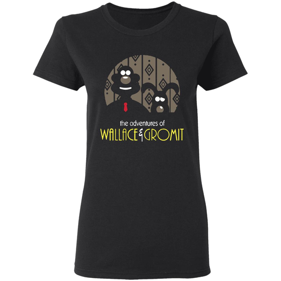 Wallace and Gromit Shirt. A special gift and that suitable for everyone black HoodieSweatshirt Plus Size - Teechipus