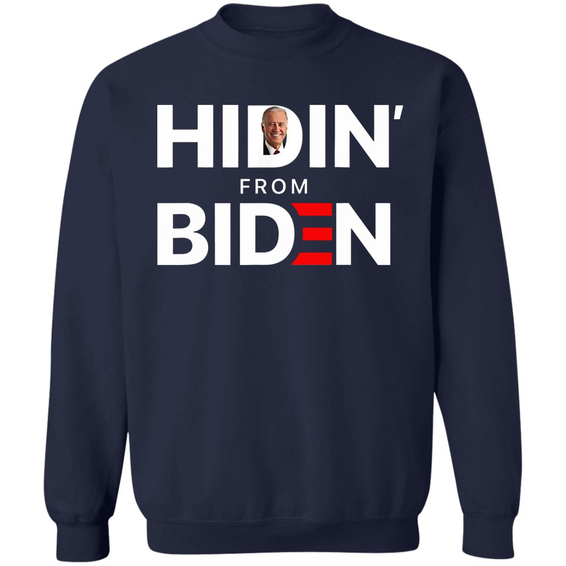 Hiding from Biden for President 2020 Funny Political TShirt - Teechipus