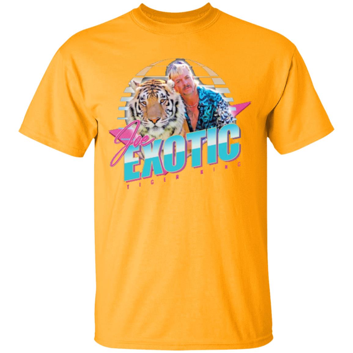 Joe Exotic The Tiger King 80's Jumper Sweatshirt Cat Rescue TV Show Series Retro T Shirt - Teechipus