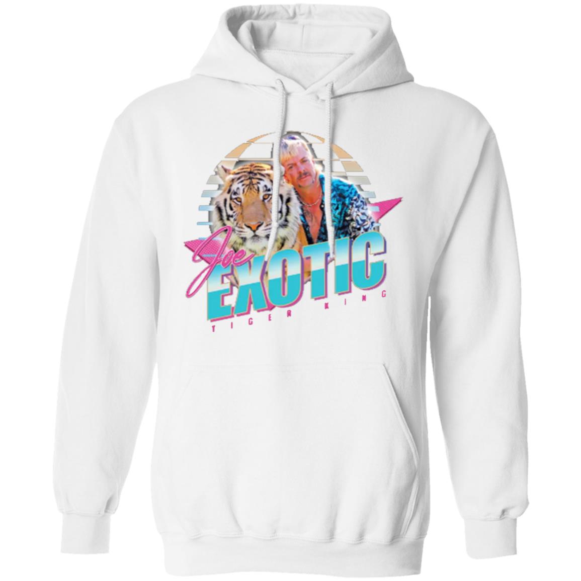 Joe Exotic The Tiger King 80's Jumper Sweatshirt Cat Rescue TV Show Series Retro T Shirt - Teechipus