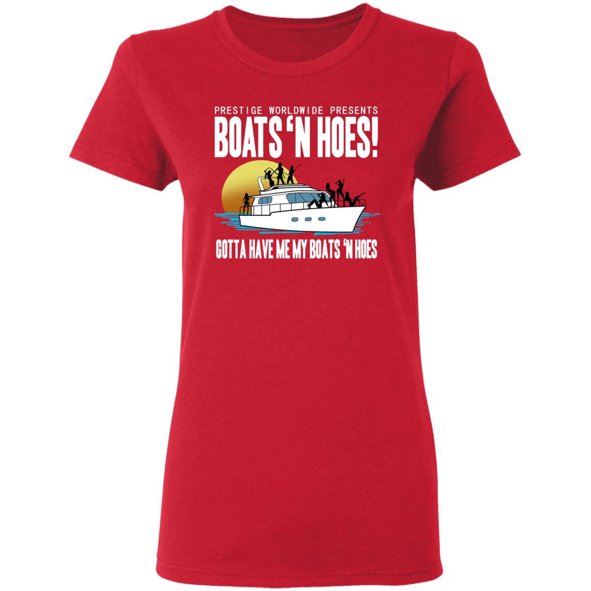 Step Brothers Boats and Hoes T Shirt Red Hoodie - Teechipus