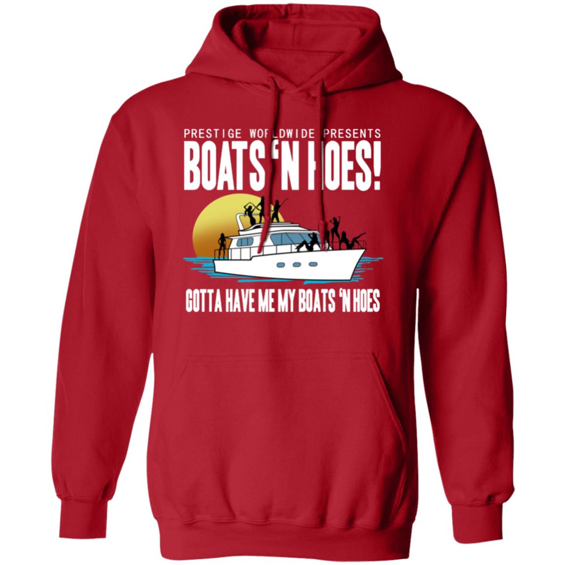 Step Brothers Boats and Hoes T Shirt Red Hoodie - Teechipus