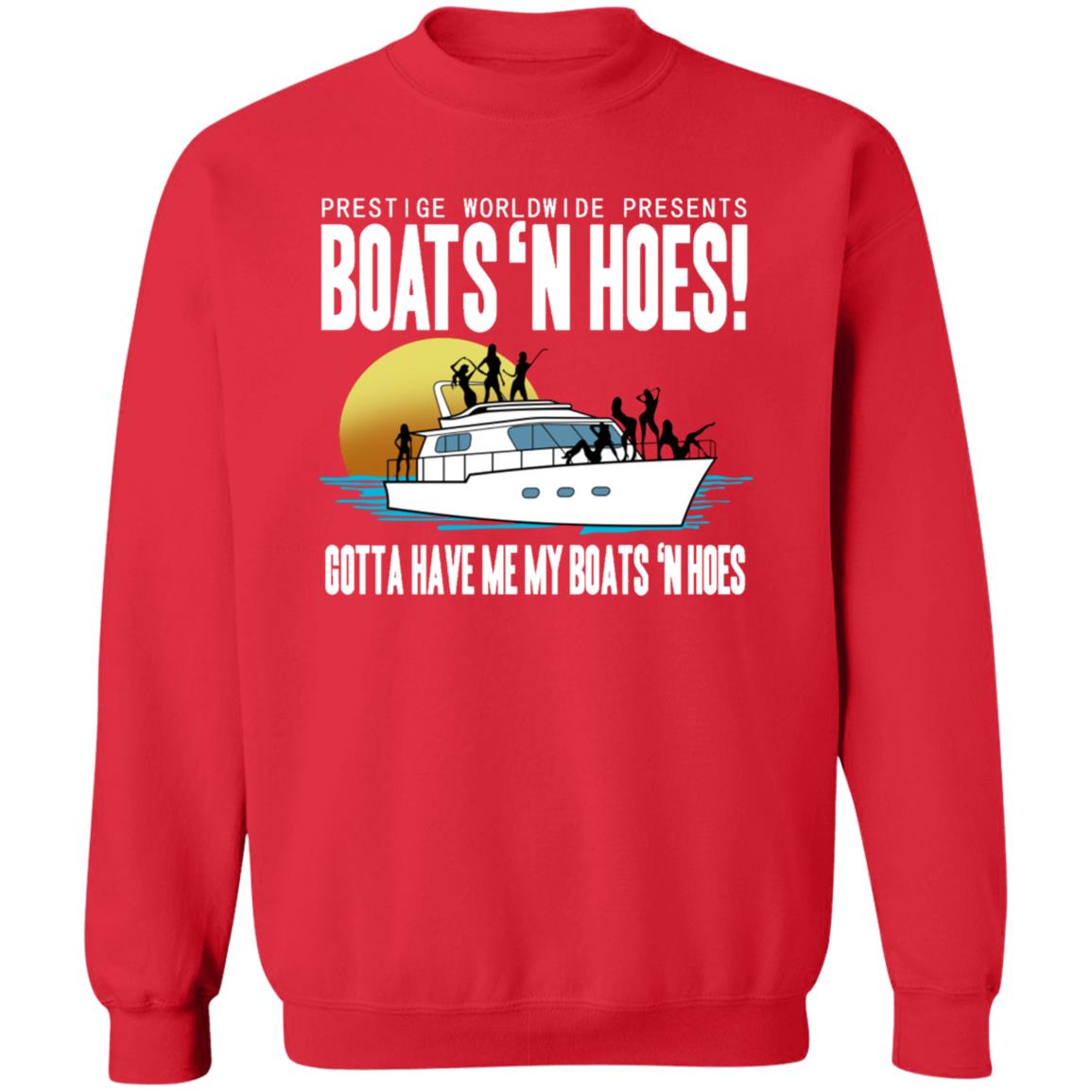 Step Brothers Boats and Hoes T Shirt Red Hoodie - Teechipus