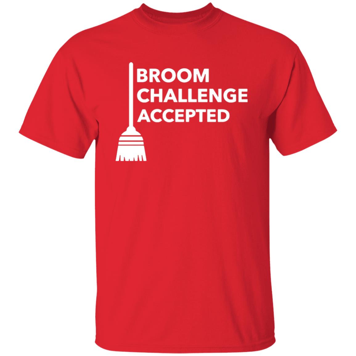 Broom Challenge Accepted Shirt BroomChallenge T-Shirt and this is the Premium Tee Shirtt For a birthday Valentine’s Day Father’s Day Halloween Day. with sayings black clothing plus size - Teechipus